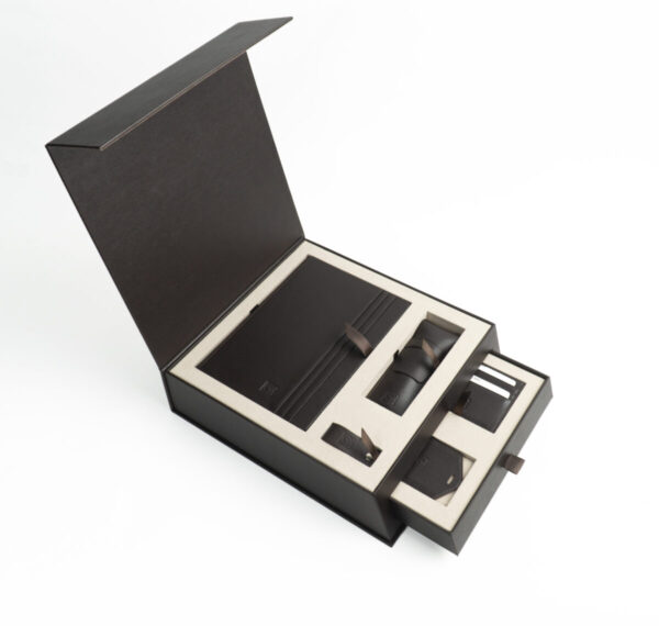 2530: Prestige Elite: Luxury 2-Layer Leather Box Set - Image 3